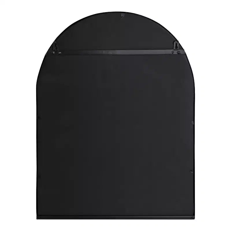 20" x 28" Estero Functional Wall Mirror Black - Kate & Laurel All Things Decor