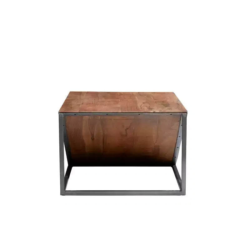 Modern Triangular Coffee Table Brown - Olivia & May