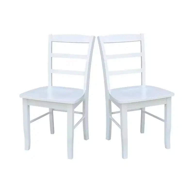 Set of 2 Madrid Ladderback Chairs - International Concepts