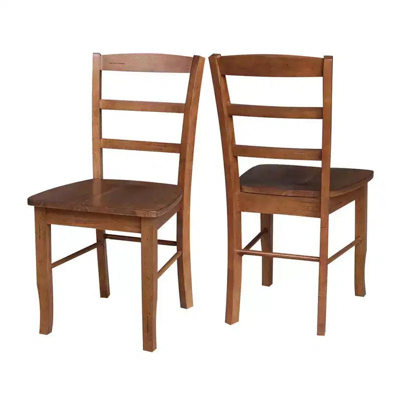 Set of 2 Madrid Ladderback Chairs - International Concepts