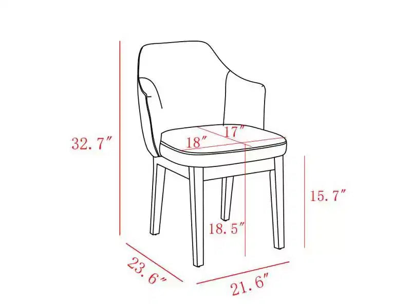 Kinston Curved Back Upholstered Dining Chair - Threshold