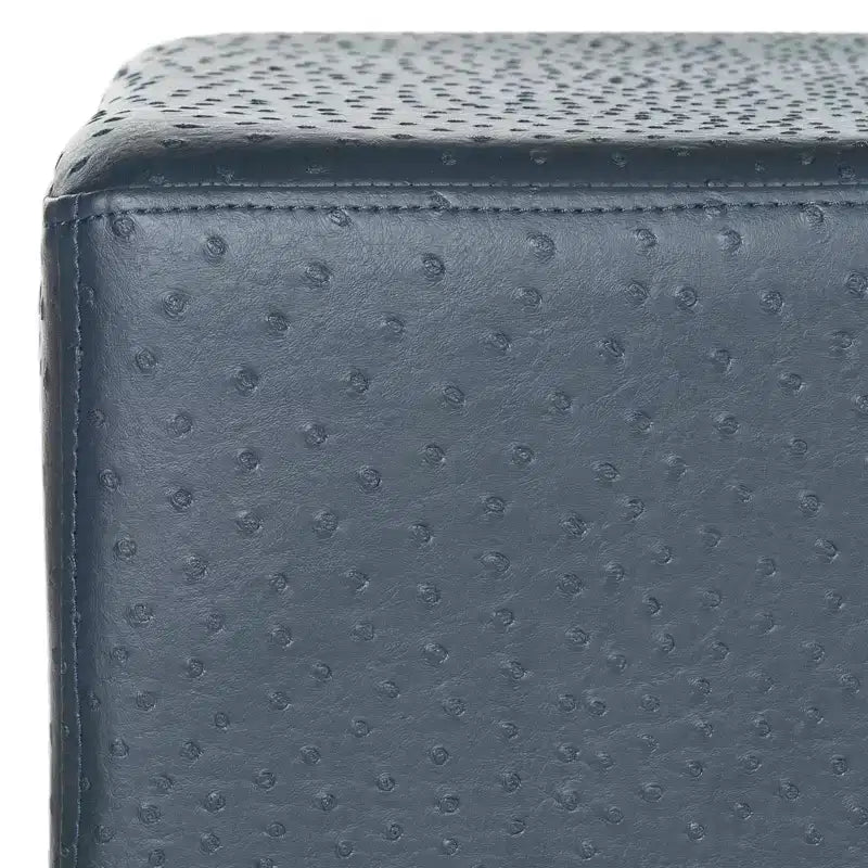 Julian Faux Ostrich Tray Ottoman/Coffee Table - Safavieh
