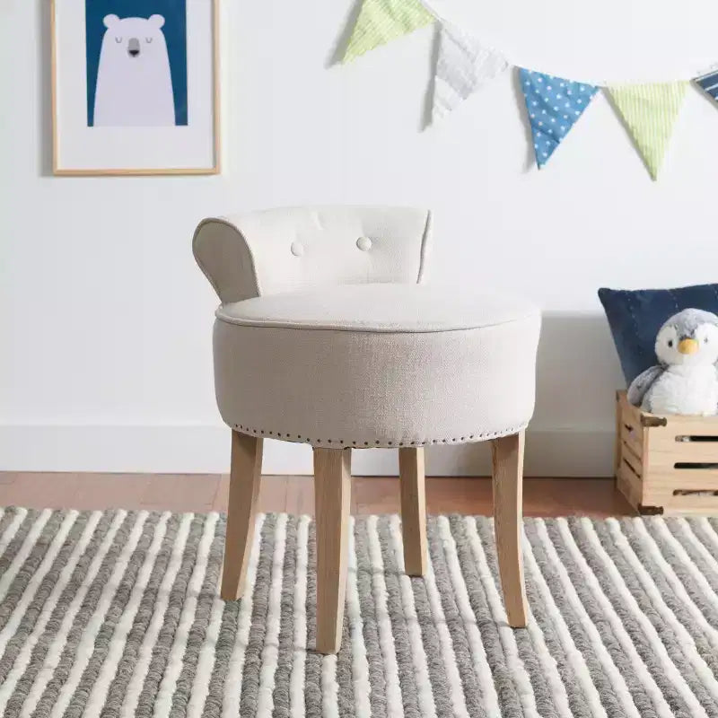 Georgia Vanity Stool - MCR4546 - Safavieh