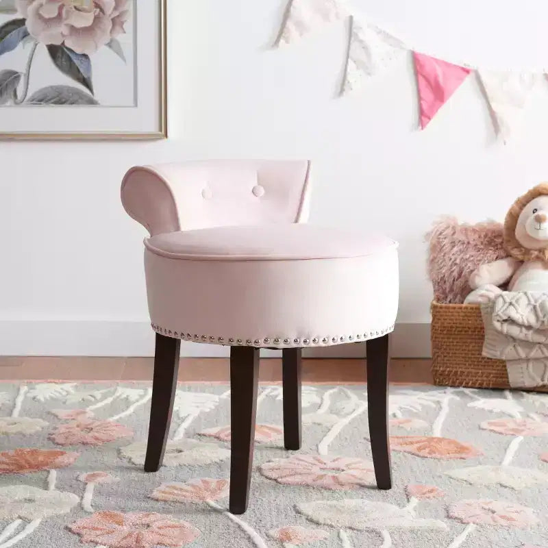 Georgia Vanity Stool - MCR4546 - Safavieh