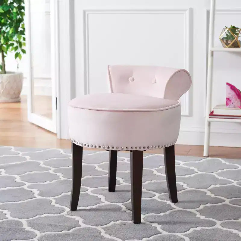 Georgia Vanity Stool - MCR4546 - Safavieh