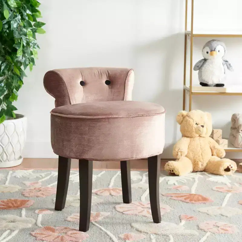 Georgia Vanity Stool - MCR4546 - Safavieh