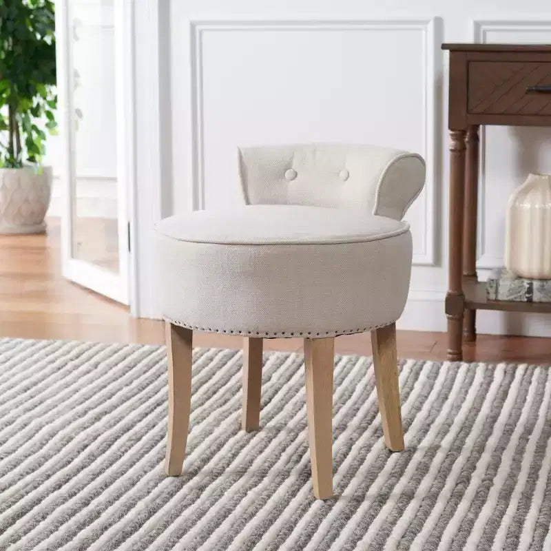 Georgia Vanity Stool - MCR4546 - Safavieh