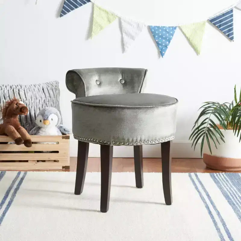 Georgia Vanity Stool - MCR4546 - Safavieh