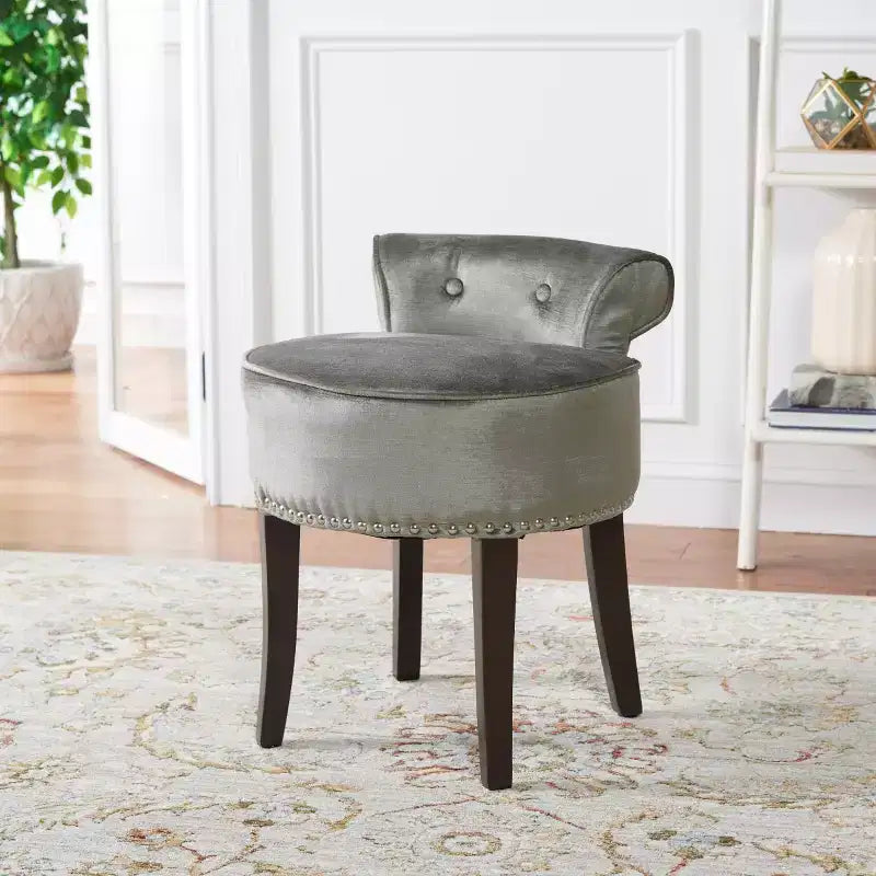 Georgia Vanity Stool - MCR4546 - Safavieh