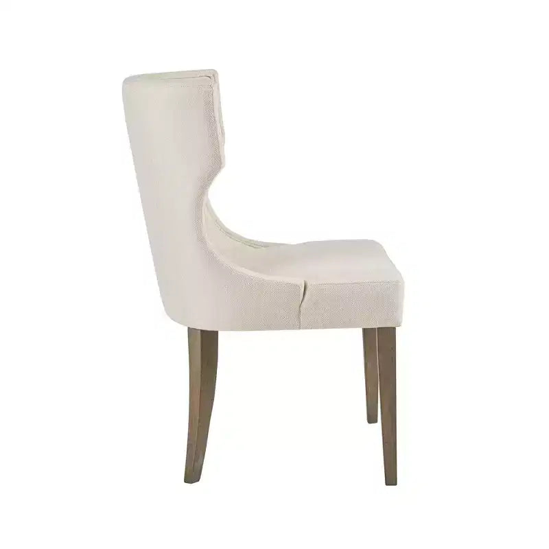 Madison Park Troy Upholstered Wingback Dining Chair