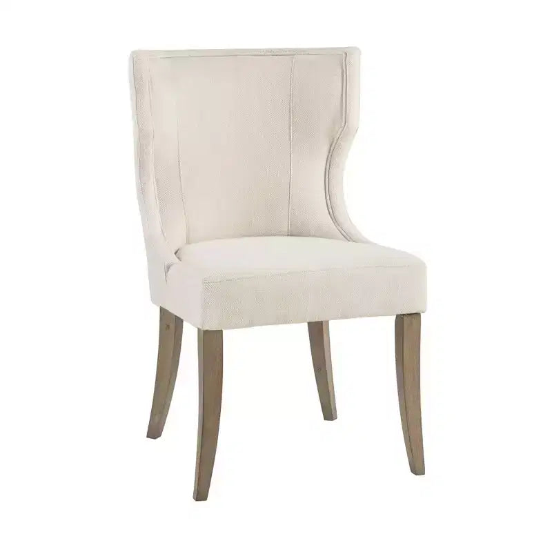 Madison Park Troy Upholstered Wingback Dining Chair