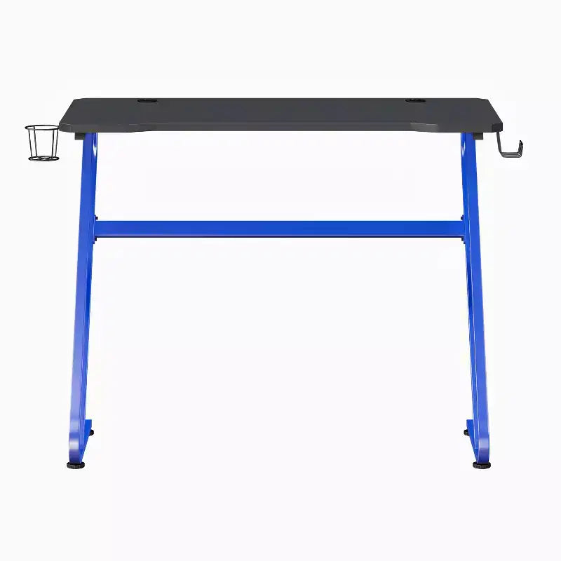 Flash Furniture Gaming Ergonomic Desk with Cup Holder and Headphone Hook