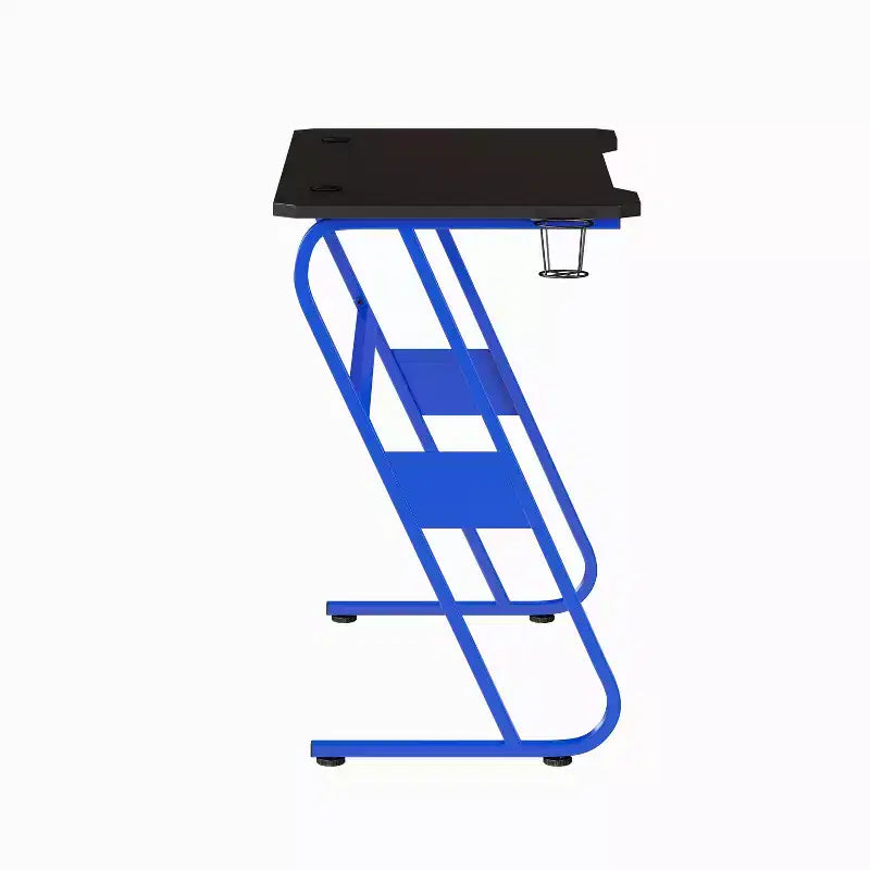Flash Furniture Gaming Ergonomic Desk with Cup Holder and Headphone Hook