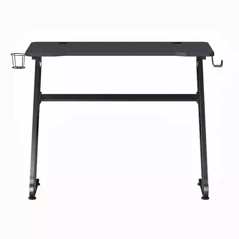 Flash Furniture Gaming Ergonomic Desk with Cup Holder and Headphone Hook
