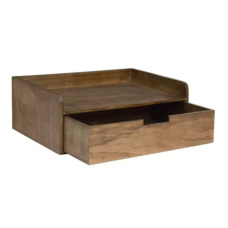 18 x 12 x 6.5 Kitt Floating Shelf Side Table - Kate & Laurel All Things Decor