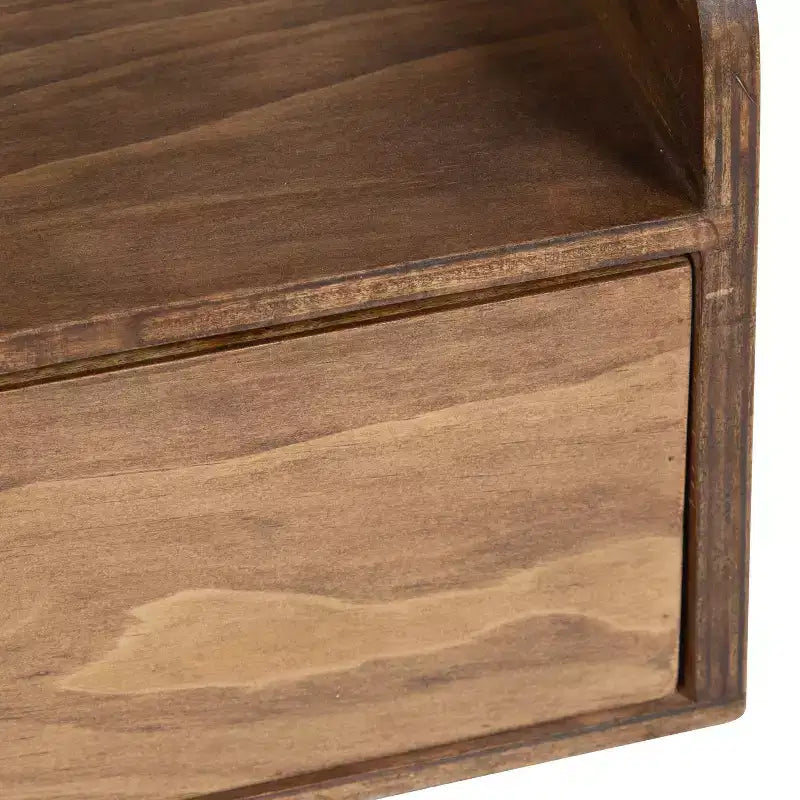 18 x 12 x 6.5 Kitt Floating Shelf Side Table - Kate & Laurel All Things Decor