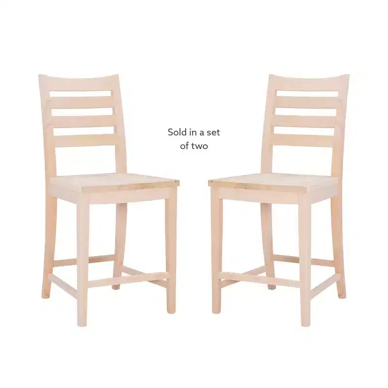 Set of 2 Flynn Counter Height Barstools - Linon