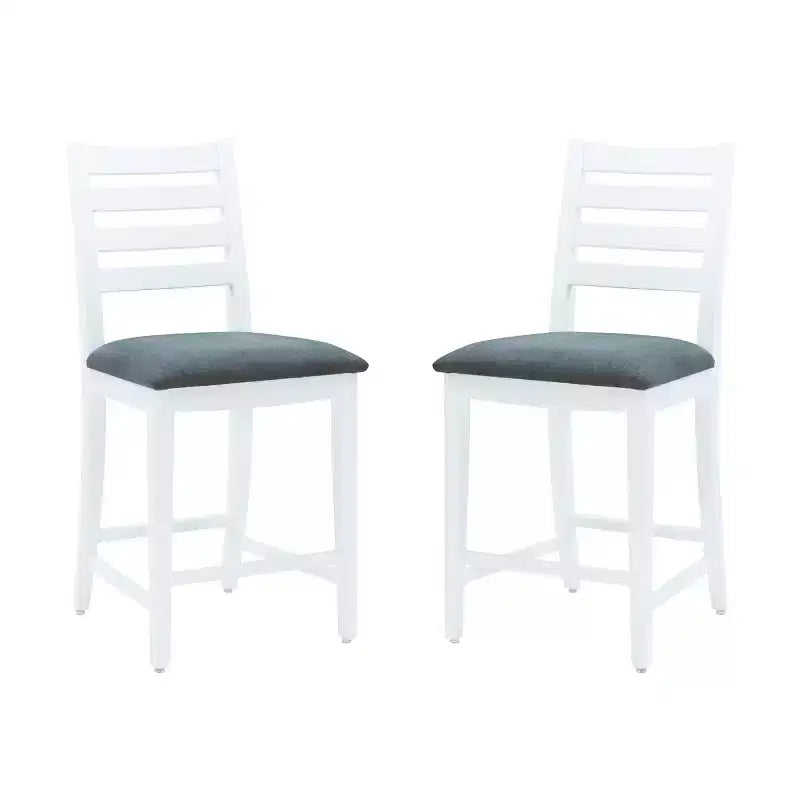 Set of 2 Flynn Counter Height Barstools - Linon