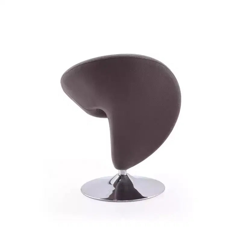 Curl Wool Blend Swivel Accent Chair - Manhattan Comfort