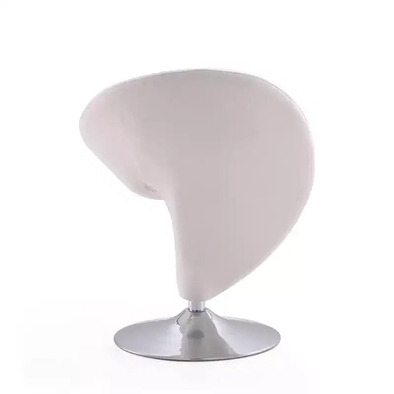 Curl Wool Blend Swivel Accent Chair - Manhattan Comfort