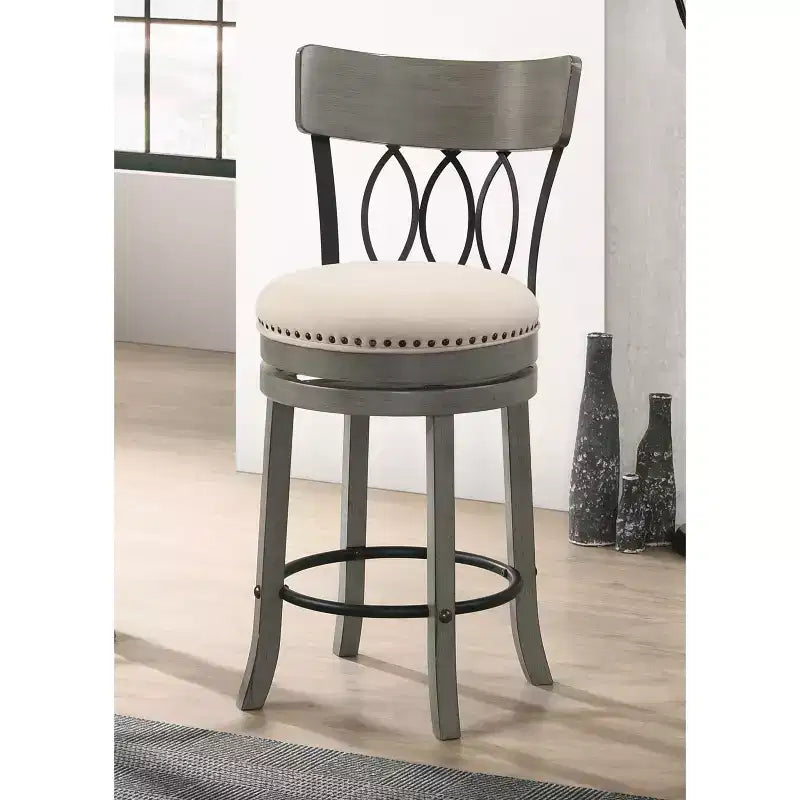 Set of 2 24 Darlowe Swivel Counter Height Barstools - HOMES: Inside + Out