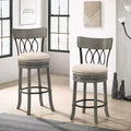 Set of 2 24 Darlowe Swivel Counter Height Barstools - HOMES: Inside + Out