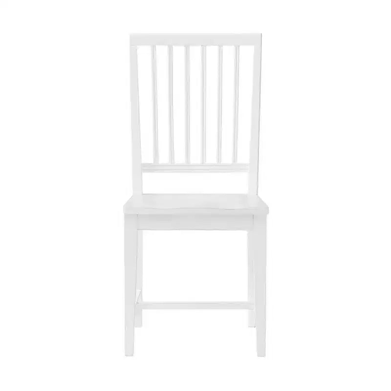 Set of 2 Vienna Wood Dining Armless Chairs - Alaterre Furniture