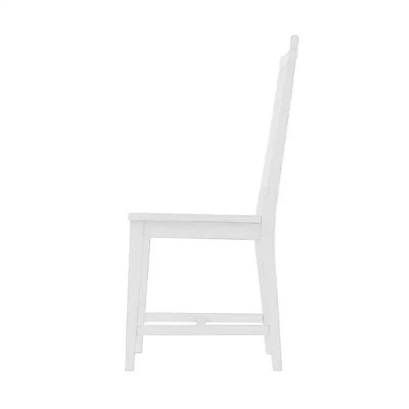 Set of 2 Vienna Wood Dining Armless Chairs - Alaterre Furniture