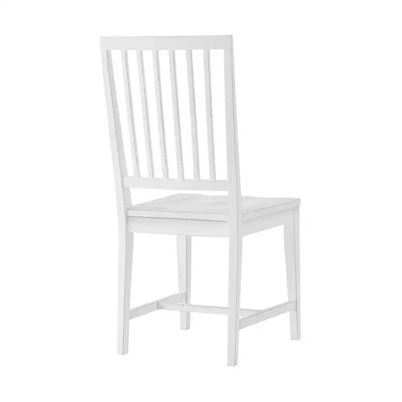 Set of 2 Vienna Wood Dining Armless Chairs - Alaterre Furniture
