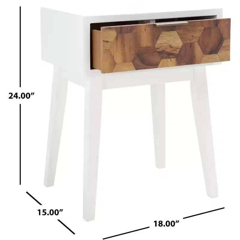 Nilo 1 Drawer Accent Table - ACC6600 - Safavieh