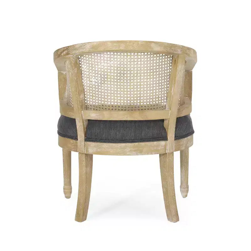 Steinaker French Country Wood and Cane Accent Chair - Christopher Knight Home