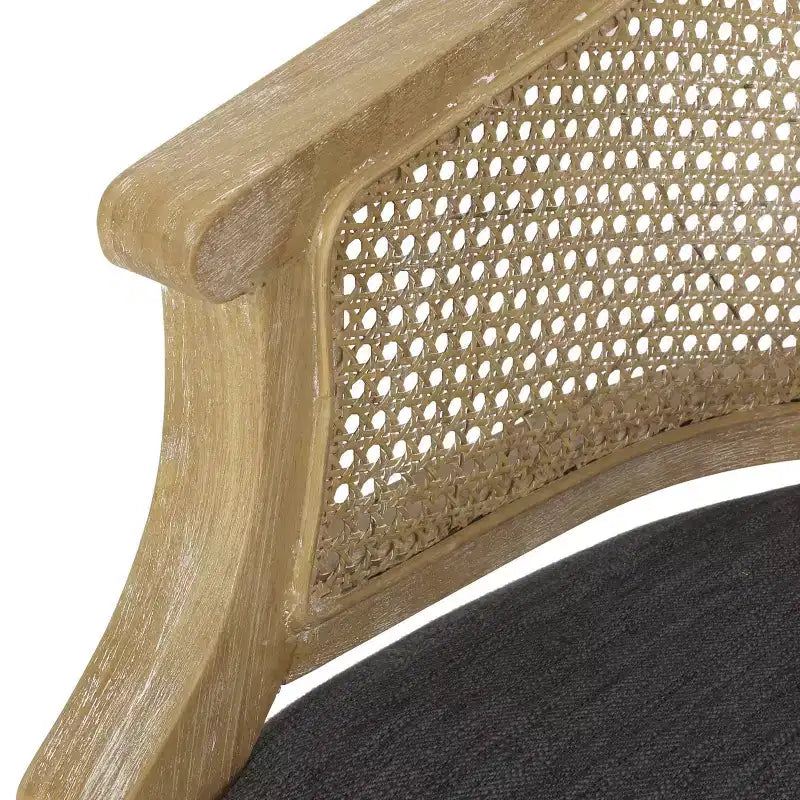 Steinaker French Country Wood and Cane Accent Chair - Christopher Knight Home